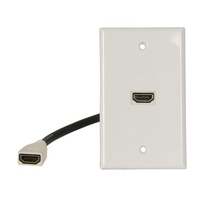 HDMI 1.4 Wall Plates with Flylead