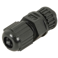 IP67 Harsh Environment Circular Sockets- 2 Pin Line Socket