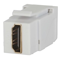 Right Angle HDMI Socket Keystone Insert