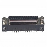 DB9 Socket Right-angle PCB mount computer connector