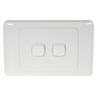 Mains Wall Switch Double