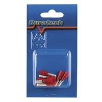 4mm Bullet Male - Red - Pk.8