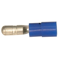4mm Bullet Male - Blue - Pk.100