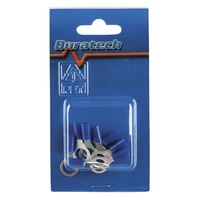 Blue 8mm Eye Terminal - Pack 8