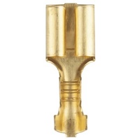 6.3mm Non-Insulated Spade Connectors Pk 10