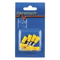 4mm Bullet Male - Yellow - Pk.8