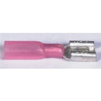 Female Spade - Red - Pkt 8 - Self Sealing Quick Connectors