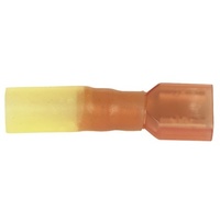 Fully Insulated Female Spade - Red - Pkt 8 - Self Sealing Quick Connectors
