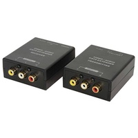 Cat 5 A/V Extender Balun with IR Remote Sensor