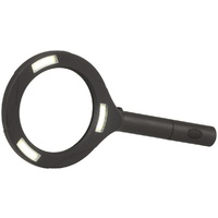 Hand-Held Magnifying Glass with COB LEDs QM3535Powerful magnification with the added benefit of LEDs.