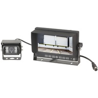 MONITOR LCD 7IN W/REV CAM KIT IR 12-24V
