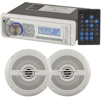 RADIO AM/FM & 6.5IN SPK MARINE PACK QM3817Combines our marine radio QM3815 and our 6.5" Marine speaker CS2412.Marine AM/FM Radio with MP3 Player (QM38