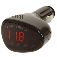 Cigarette Lighter Battery Monitor