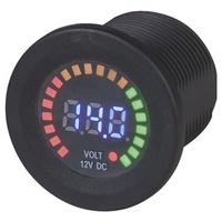 LED Voltmeter 5-15VDC with Bar Graph