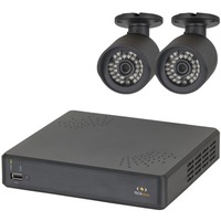 4 Channel NVR Kit with 2 x 720p IP Cameras