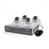 Swann 8 Channel 1080p DVR with 4 x 1080p Dome Cameras
