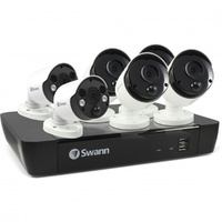 NVR/CAM KIT 8CH 4X4K PIR 2X4K FLOOD CAM SWANN