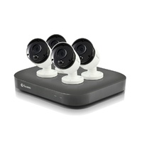 DVR/CAM KIT 8CH 4K 4X4K PIR BULLET SWANN QV9051