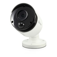 Swann 4K IP PIR Bullet Camera QV9082Ultra HD 4K surveillance technology.