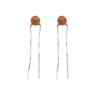 39pF 50VDC Ceramic Capacitors - Pack of 2