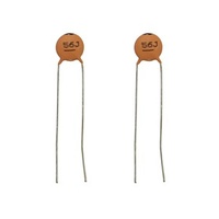 56pF 50VDC Ceramic Capacitors - Pack of 2