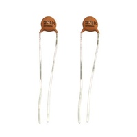 270pF 50VDC Ceramic Capacitors - Pack of 2