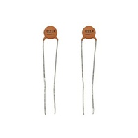 820pF 50VDC Ceramic Capacitors - Pack of 2