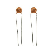 10nF 50VDC Ceramic Capacitors - Pack of 2