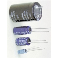 10uF 450VDC Electrolytic RB Capacitor