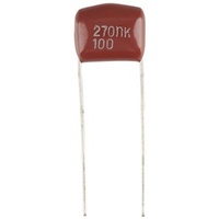 270nF 100VDC Polyester Capacitor