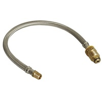 Stainless Steel Braided Hoses - For Single Bottle Kits