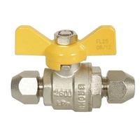 Gas Fittings - 5/16" SAE Flared Ball Valve