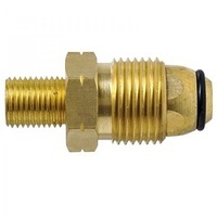 Gas Fittings - Pol Nut Tail - 1/4" BSP M