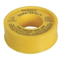 12mm Yellow Gas Fitting Thread Tape 10m