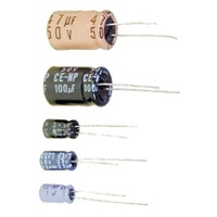 6.8uF 50V Bipolar Electrolytic Capacitor