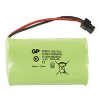 2.4V Ni-MH 800mAH - 80AAM2BMS Replacement Battery for Uniden Phones