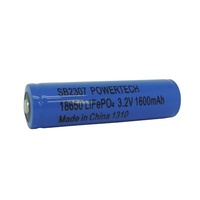 18650 LiFePO4 Battery 1600mAh 3.2V
