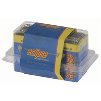 9v Alkaline Eclipse Battery 6 Pack