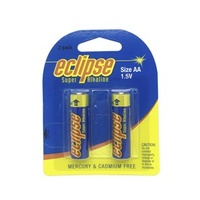 AA Alkaline - Eclipse Batteries - Pk. 2
