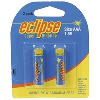 AAA Alkaline - Eclipse Batteries - Pk. 2