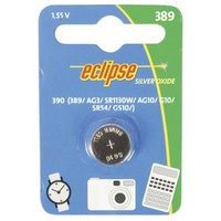 G10 Silver Oxide 1.5V Watch/Game/Camera Battery (389 SR1130 SR54 189/387/389/390/SR1131)
