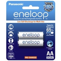 Panasonic Eneloop Ni-MH 1.2V 2000mAH - AA 2 Pack