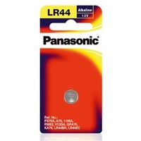 Panasonic Alkaline Coin Batteries - LR44 1 pack