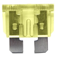 20 Amp Blade Fuse - Yellow