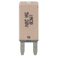 Mini Blade Circuit Breaker 5A - Manual Reset