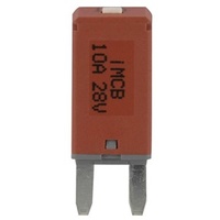 Mini Blade Circuit Breaker 10A - Manual Reset
