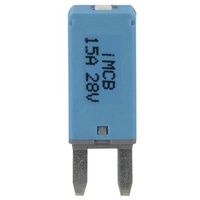 Mini Blade Circuit Breaker 15A - Manual Reset