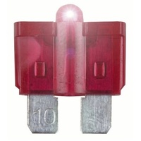 3A Blade Fuse with LED Indicator - Pink