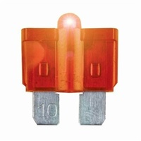 5A Blade Fuse with LED Indicator - Orange