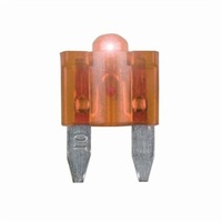 5A Mini Blade Fuse with LED Indicator - Orange